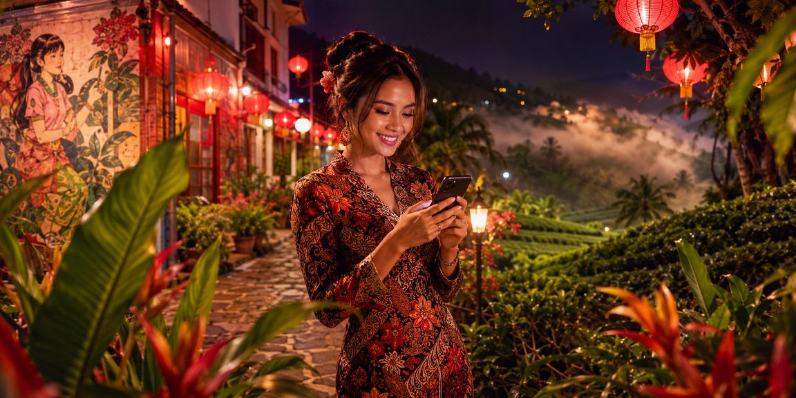 User accessing the geo38 mobile casino in Penang